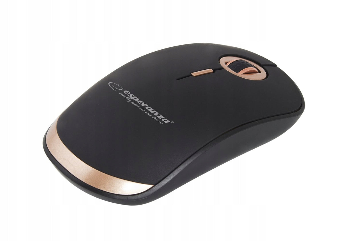 WIRELESS OPTICAL MOUSE SLIM MOUSE FOR LAPTOP Color black