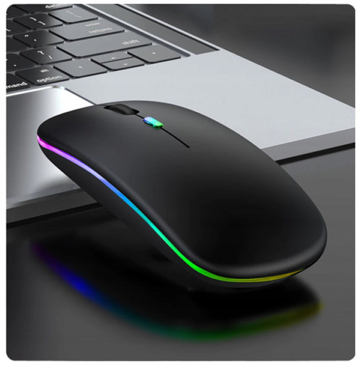 WIRELESS OPTICAL RGB MOUSE 2,4G QUIET 1600 Color other