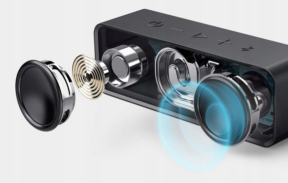 WIRELESS PORTABLE BLUETOOTH SPEAKER ANKER SOUNDCORE BLACK COMPACT Packaging status original