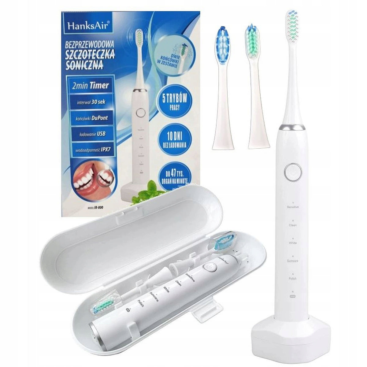 WIRELESS PORTABLE SONIC TOOTHBRUSH