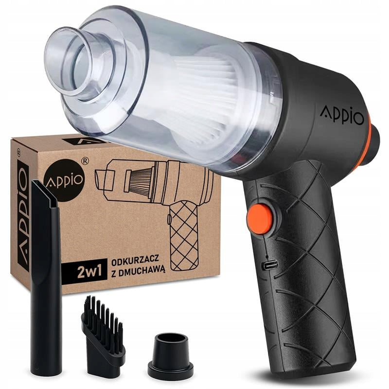 WIRELESS POWERFUL CAR VACUUM CLEANER FOR CAR HOME HANDHELD 2in1 BLOWER