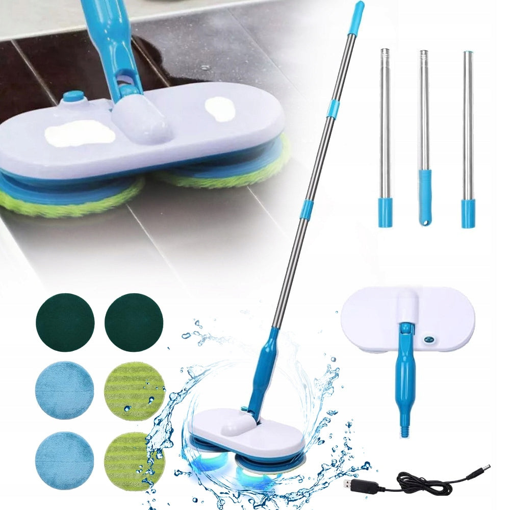 WIRELESS ROTARY ELECTRIC MOP, FLOOR CLEANING SCRUB MACHINE