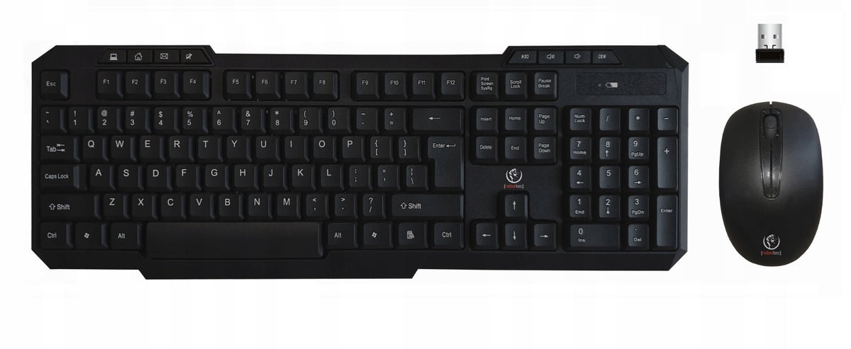 WIRELESS SET FOR OFFICE KEYBOARD+MOUSE Color black