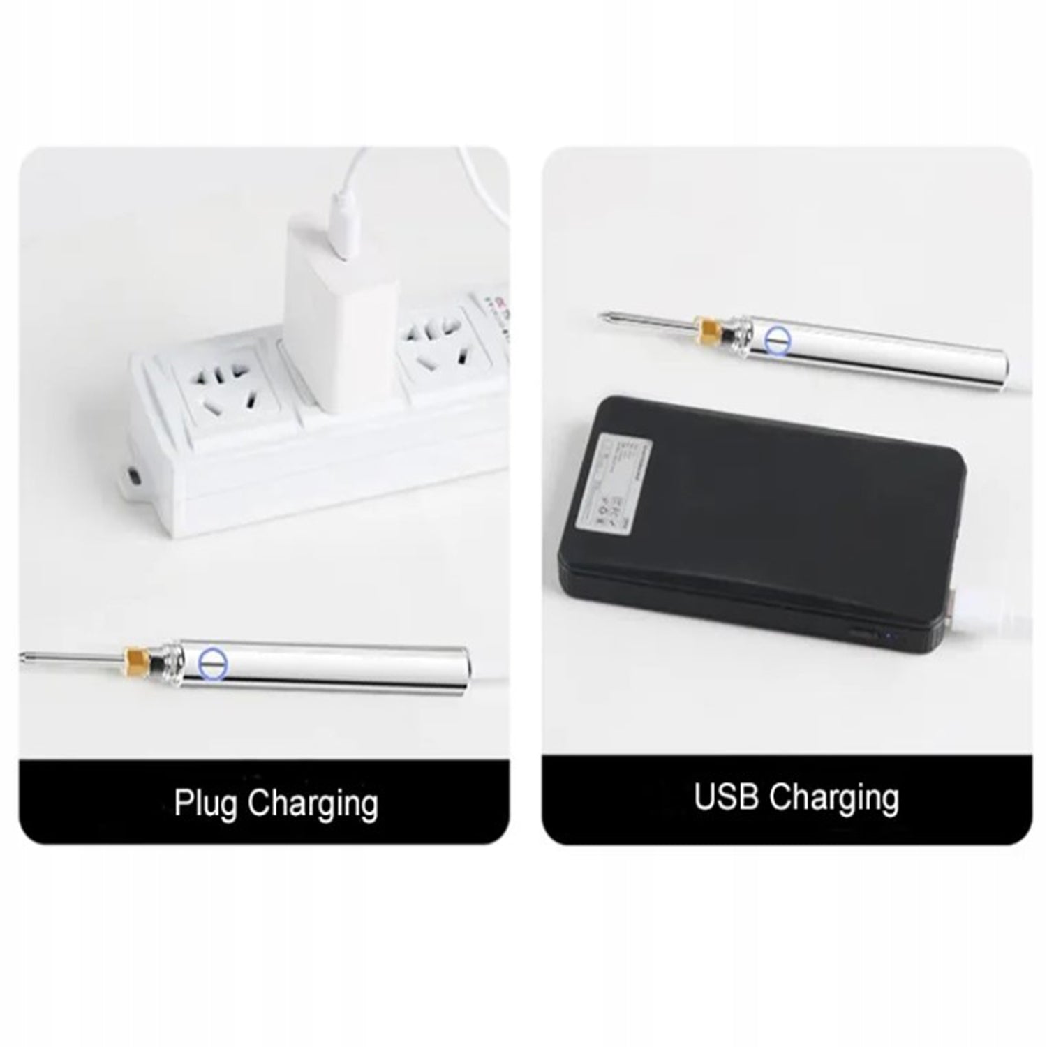 WIRELESS SOLDERING IRON Temperature Control Portable Precision USB C Model Lutownica bezprzewodowa USB C przenośna BLURR