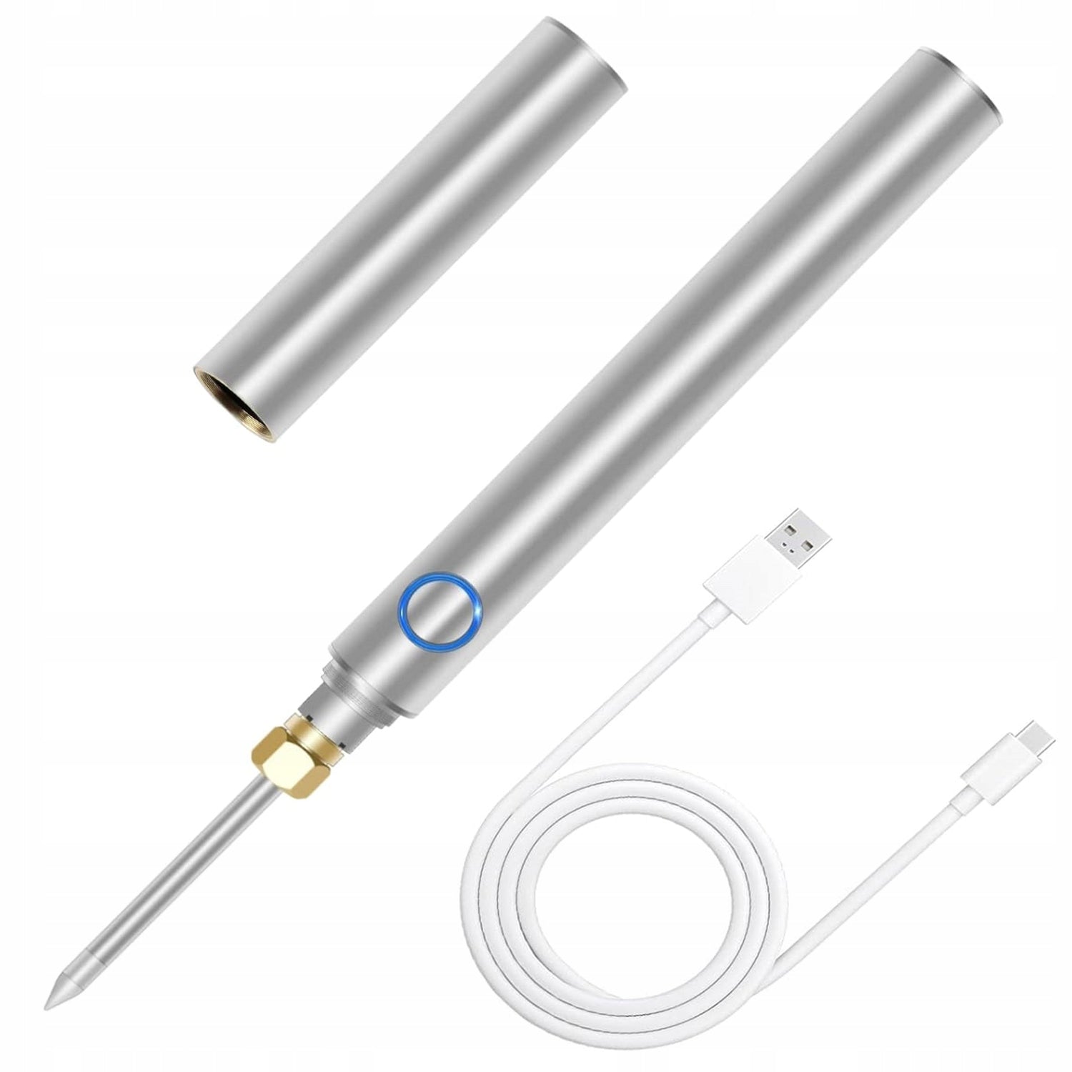 WIRELESS SOLDERING IRON Temperature Control Portable Precision USB C