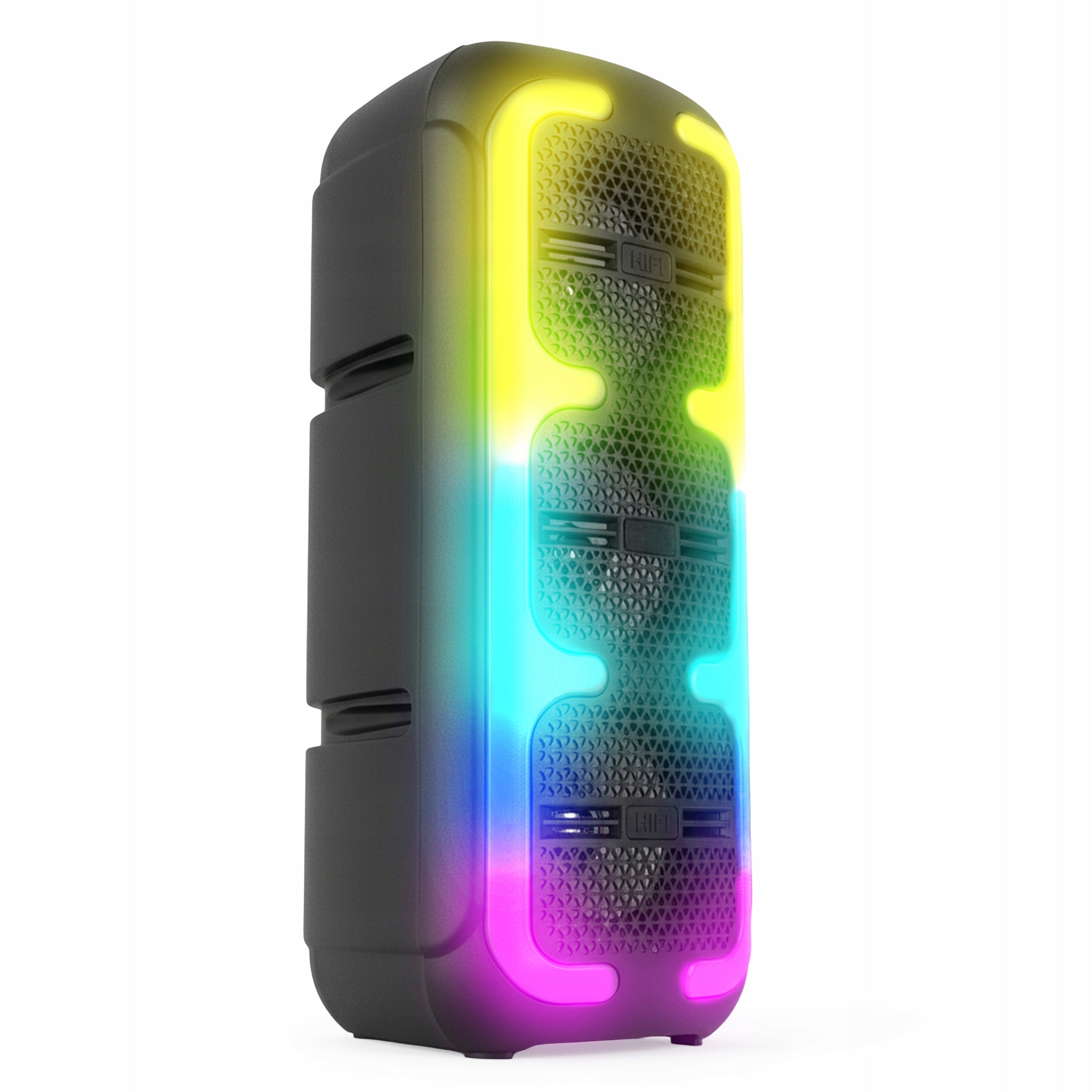WIRELESS SPEAKER 1200W BLUETOOTH PORTABLE RADIO FM USB SD MOBILE LED Manufacturer code RADIO KUCHENNE KARAOKE BUDOWLANE BAZOOKA TUBA