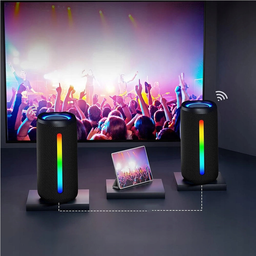 WIRELESS SPEAKER 30W RGB 15 COLORS BLUETOOTH 5.3 TWS 10M MICROPHONE Brand no brand