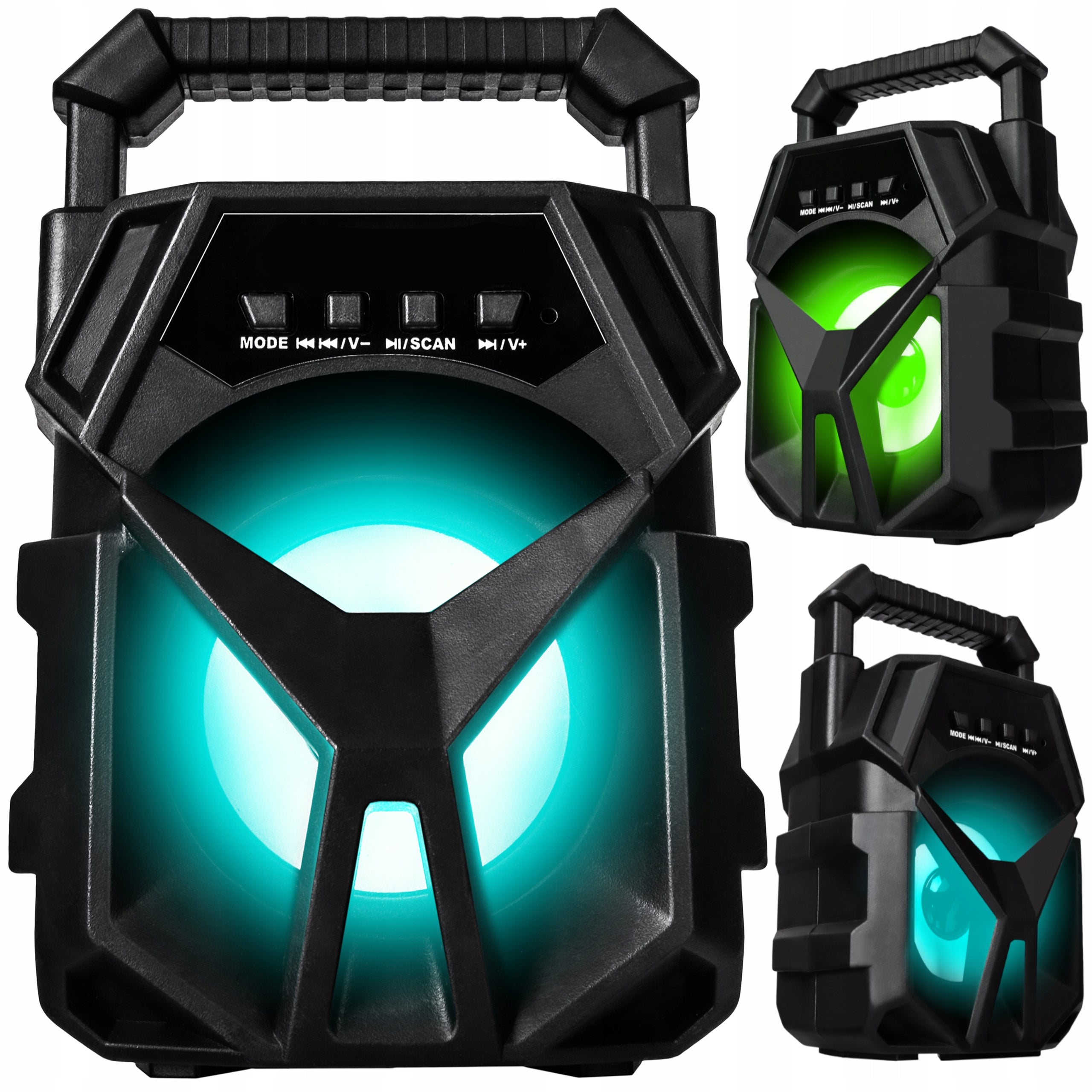 WIRELESS SPEAKER 400W BLUETOOTH PORTABLE RADIO FM USB SD MOBILE LED EAN (GTIN) 5906530451112