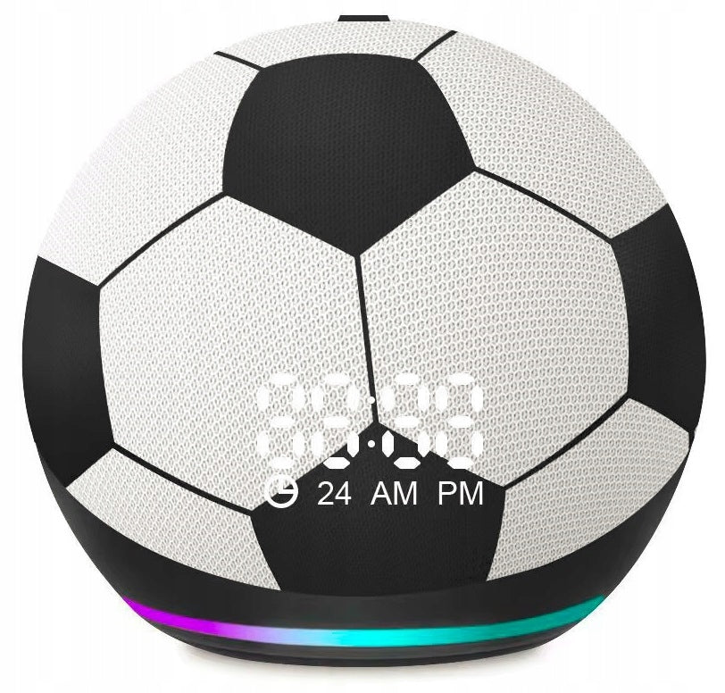 WIRELESS SPEAKER BLUETOOTH LED FOOTBALL PORTABLE YOUTH 5w Packaging status original
