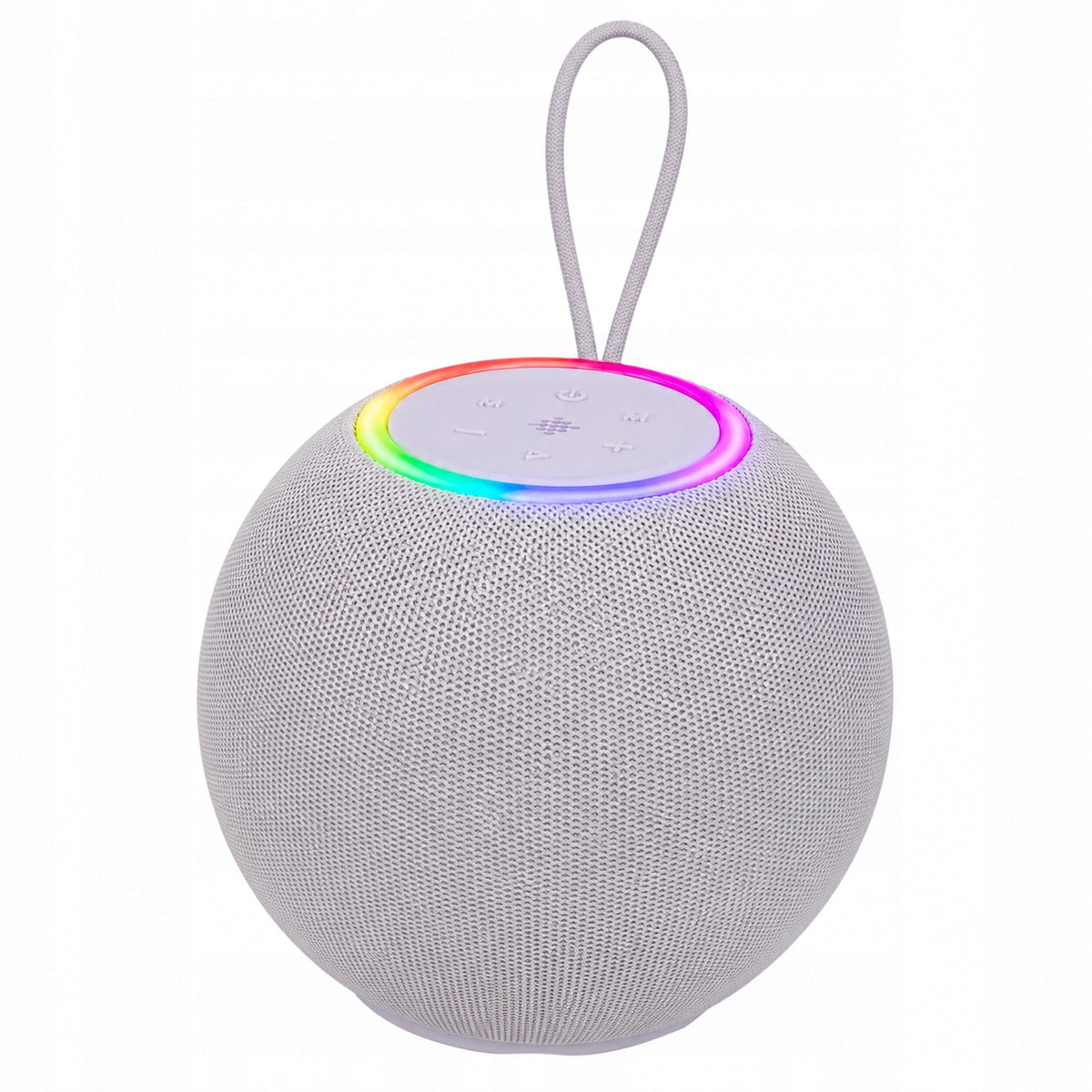 WIRELESS SPEAKER LARGE GLOWING PORTABLE BLUETOOTH FOR PHONE WHITE Packaging status original