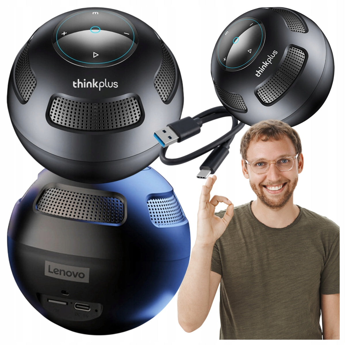 WIRELESS SPEAKER WITH SOUND 360 STRONG BASS BLUETOOTH MP3 TWS MINI