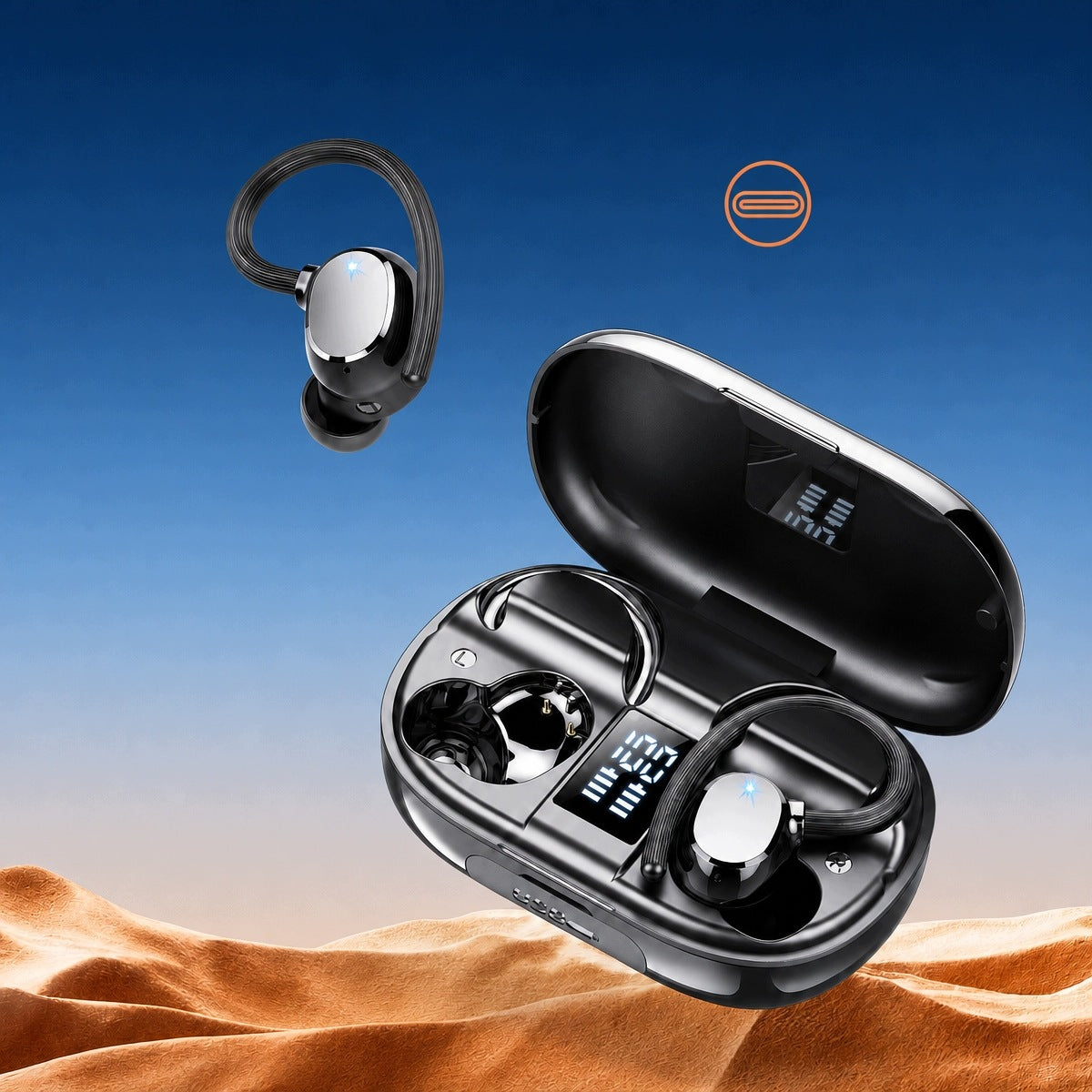 WIRELESS SPORTS HEADPHONES WITH LONG WORKING TIME 128H Model other