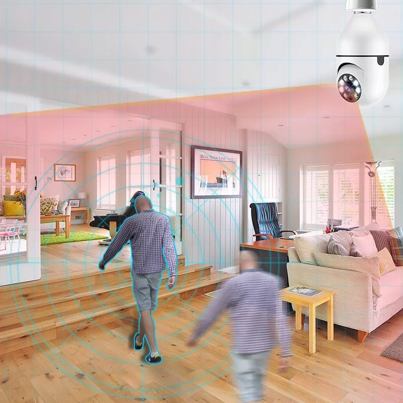WIRELESS SPY CAMERA NANNY BULB IP Brand Kopier