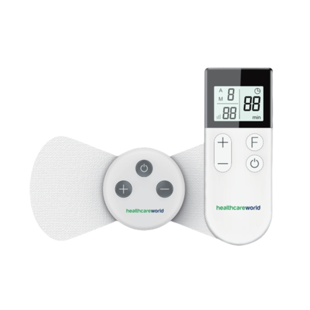 WIRELESS TENS ELECTROSTIMULATOR WITH REMOTE CONTROL MASSAGER MUSCLE REGENERATION EAN (GTIN) 5060339847450