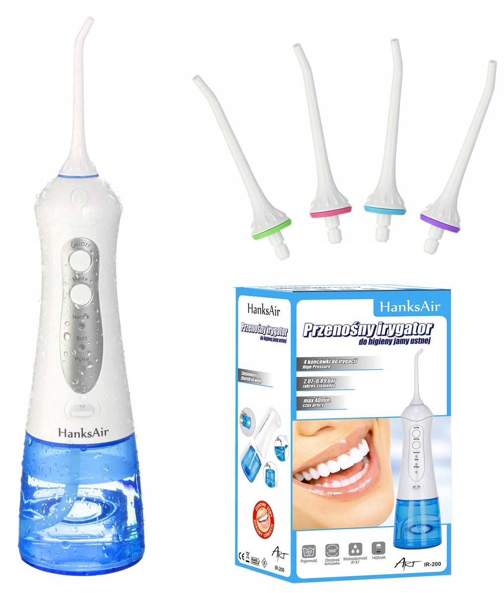WIRELESS TOOTH IRRIGATOR IR-200 PORTABLE