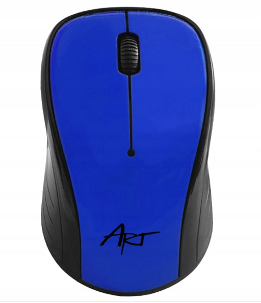 WIRELESS USB PC SMART TV MOUSE 2400 dpi BLUE Color blue