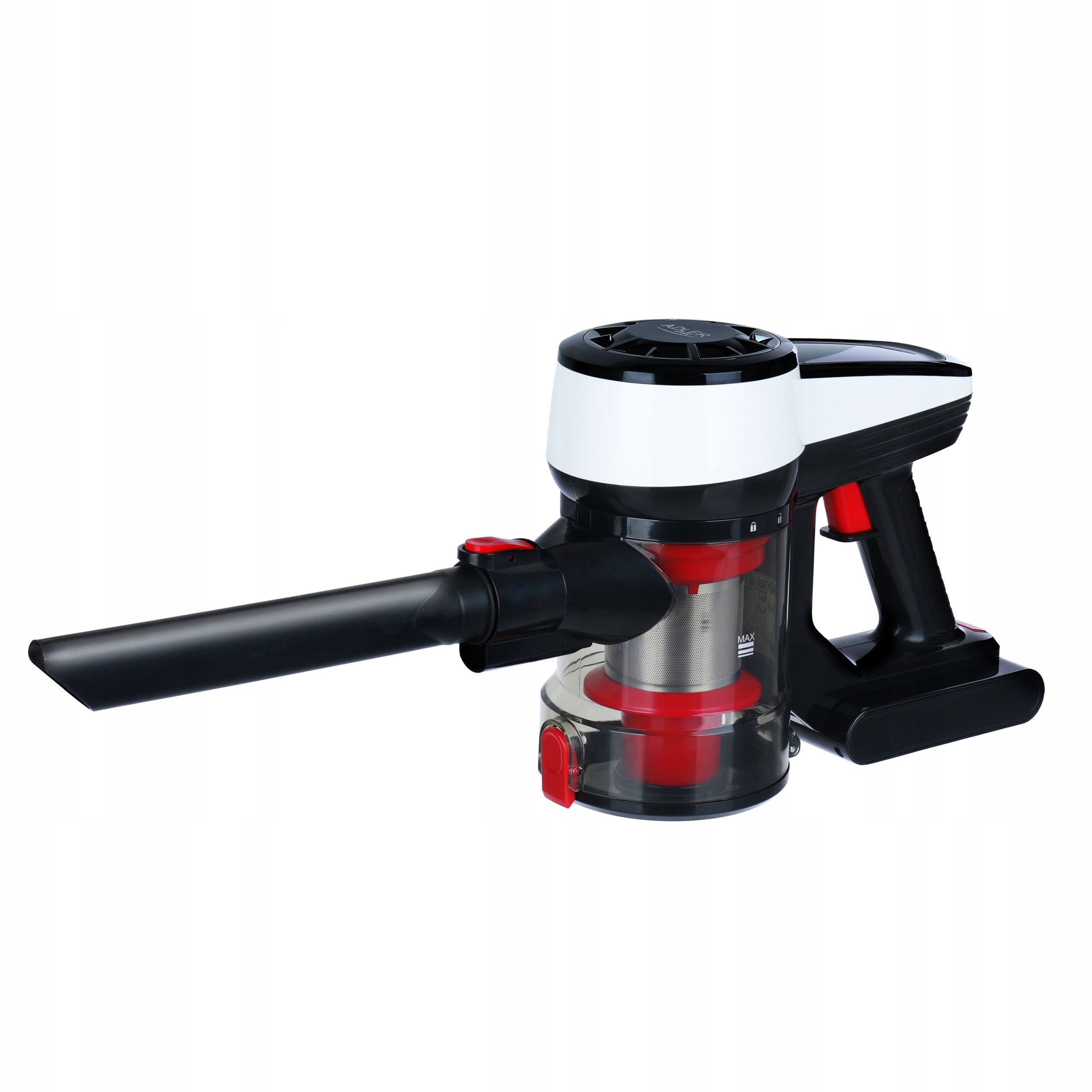 WIRELESS VACUUM CLEANER VERTICAL CYCLONE POWERFUL Adler AD7048 Power supply rechargeable battery