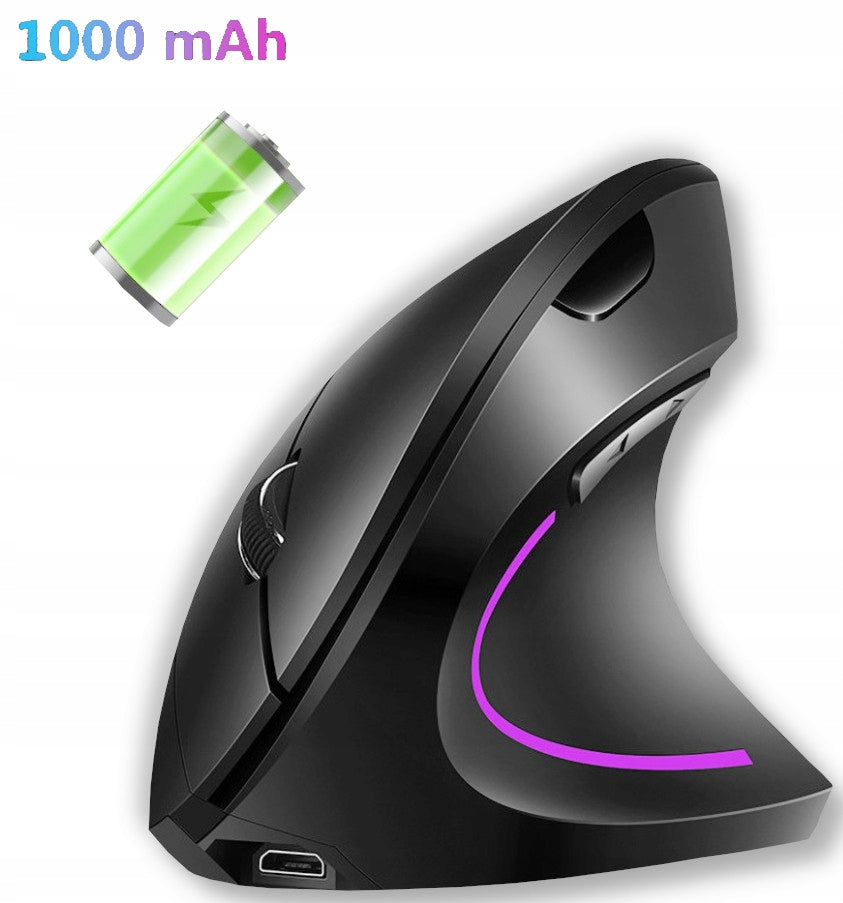 WIRELESS VERTICAL MOUSE FOR CHARGING Model W2400