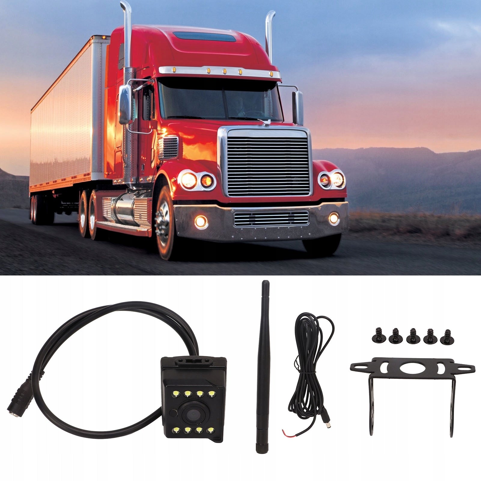 WIRELESS WIFI HD IR 12V-24V REVERSING CAMERA FOR BUSES, TRUCKS Brand no brand