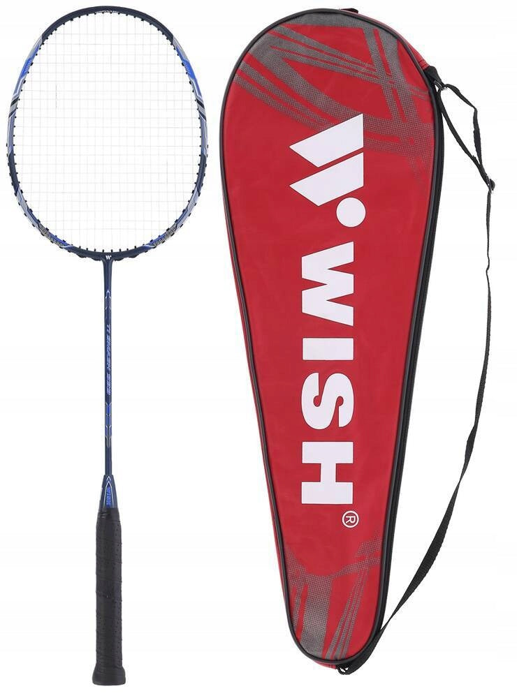 Badmintonschläger Wish Ti Smash 999, blau 