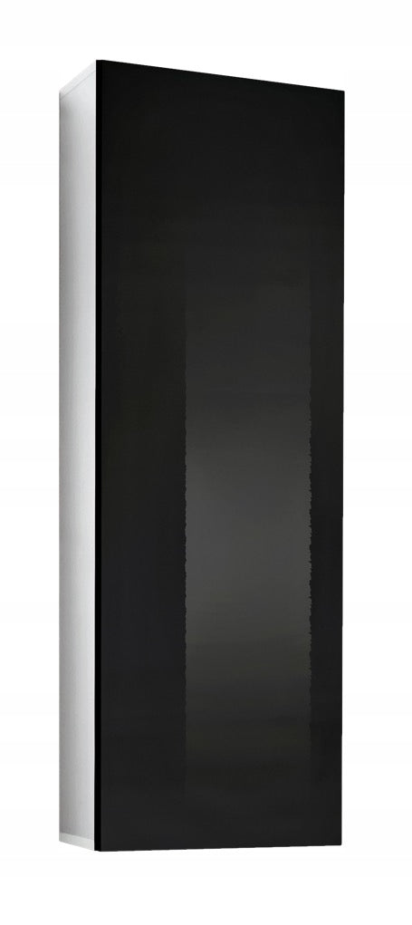 Vitrine Fly 20, weiß/schwarz 