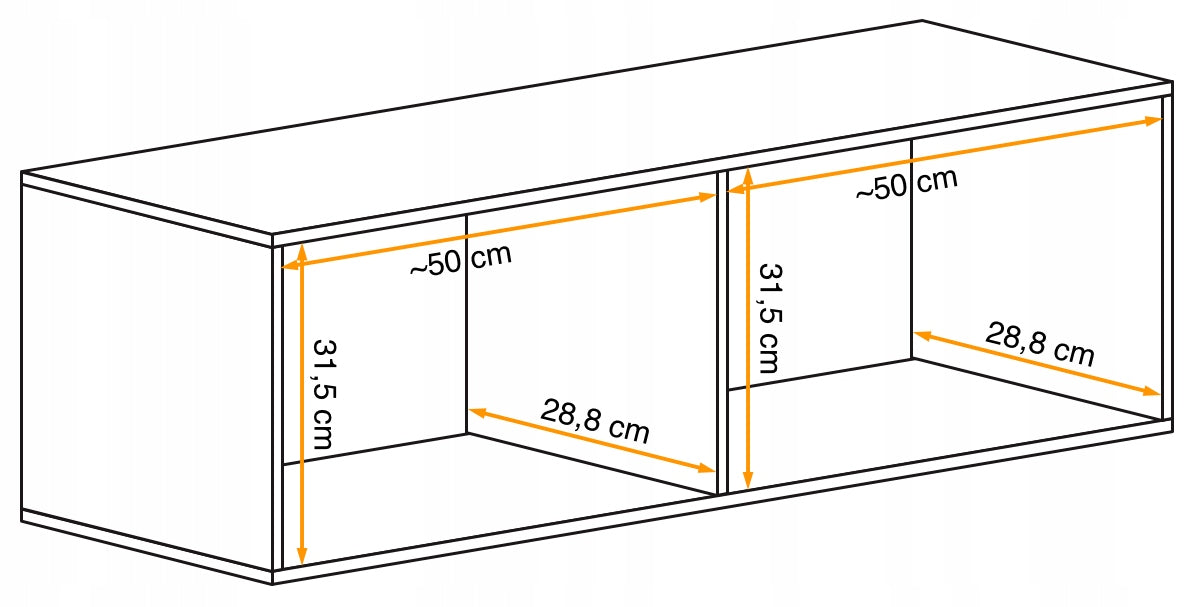 Schrank Blox 22, schwarz 