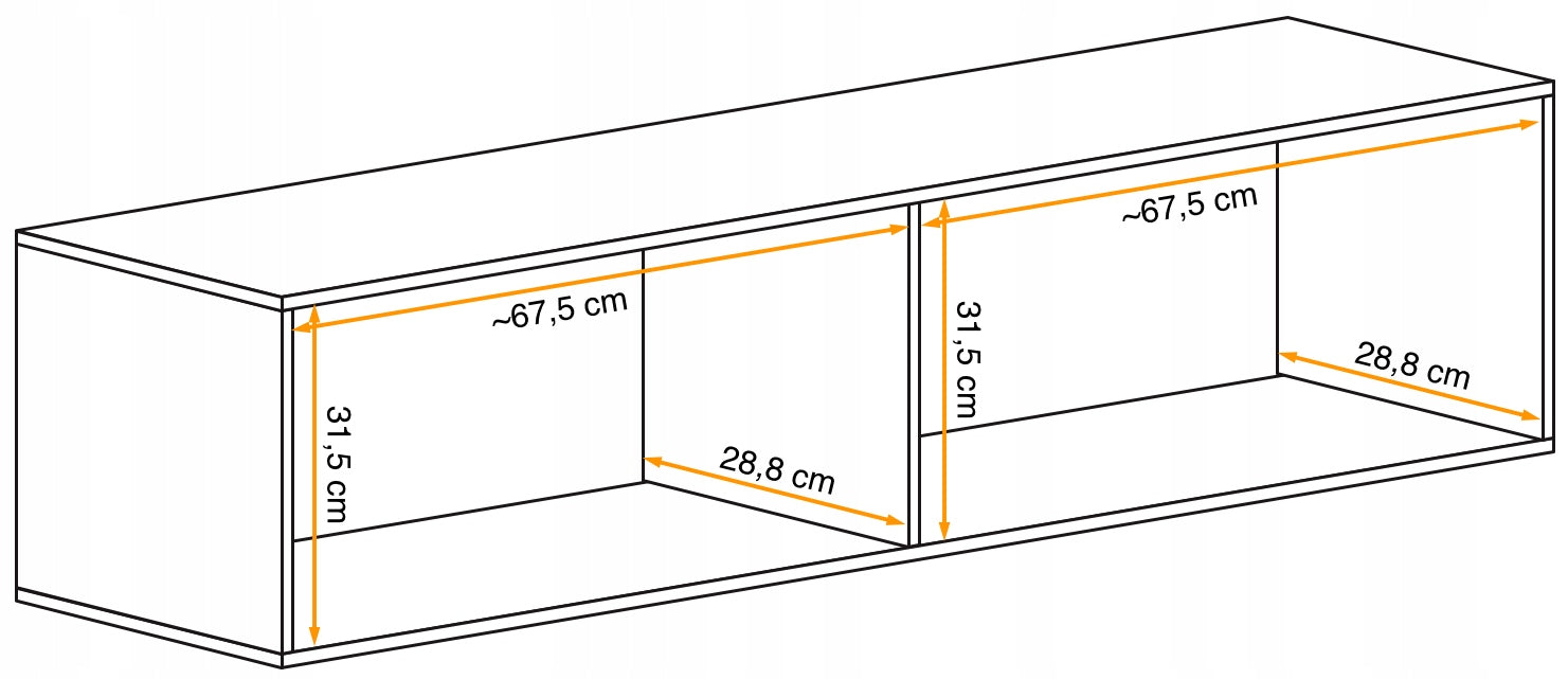 Schrank Blox 23, weiß 