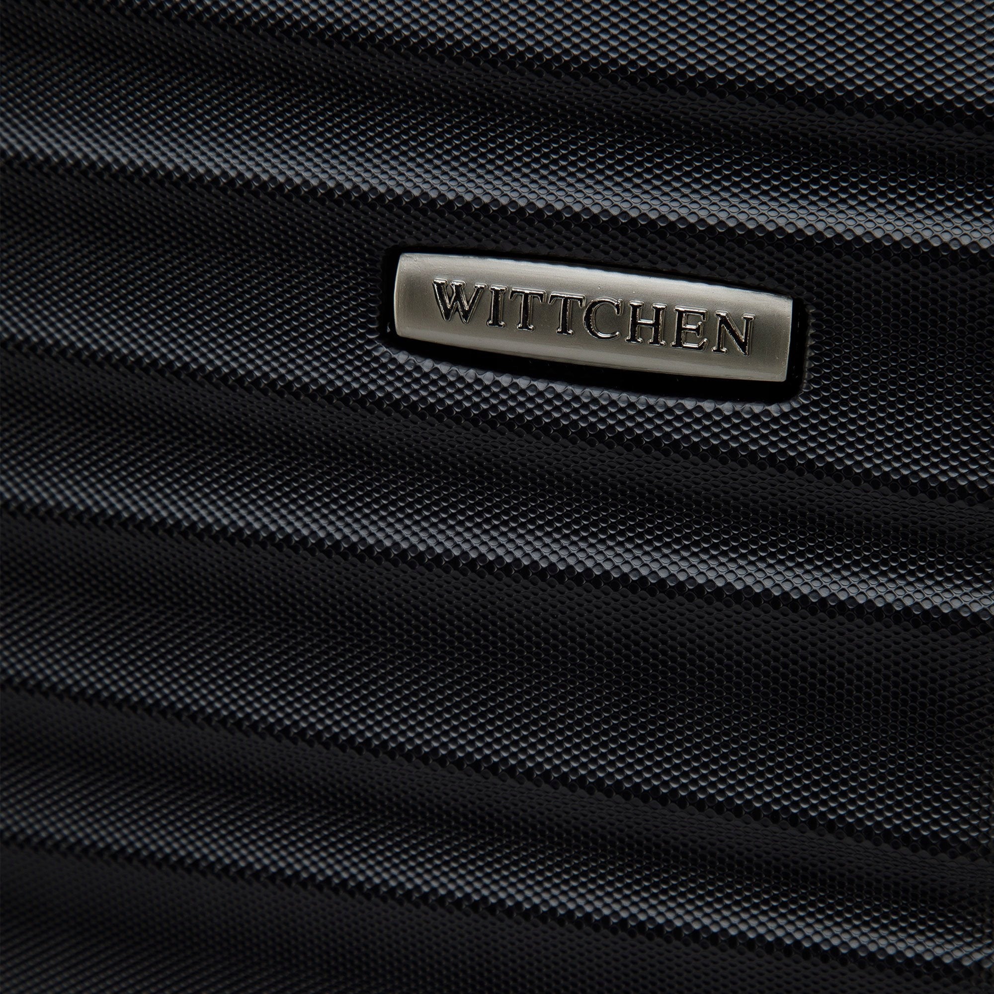 WITTCHEN Set of ABS suitcases with ribbed Kind hard