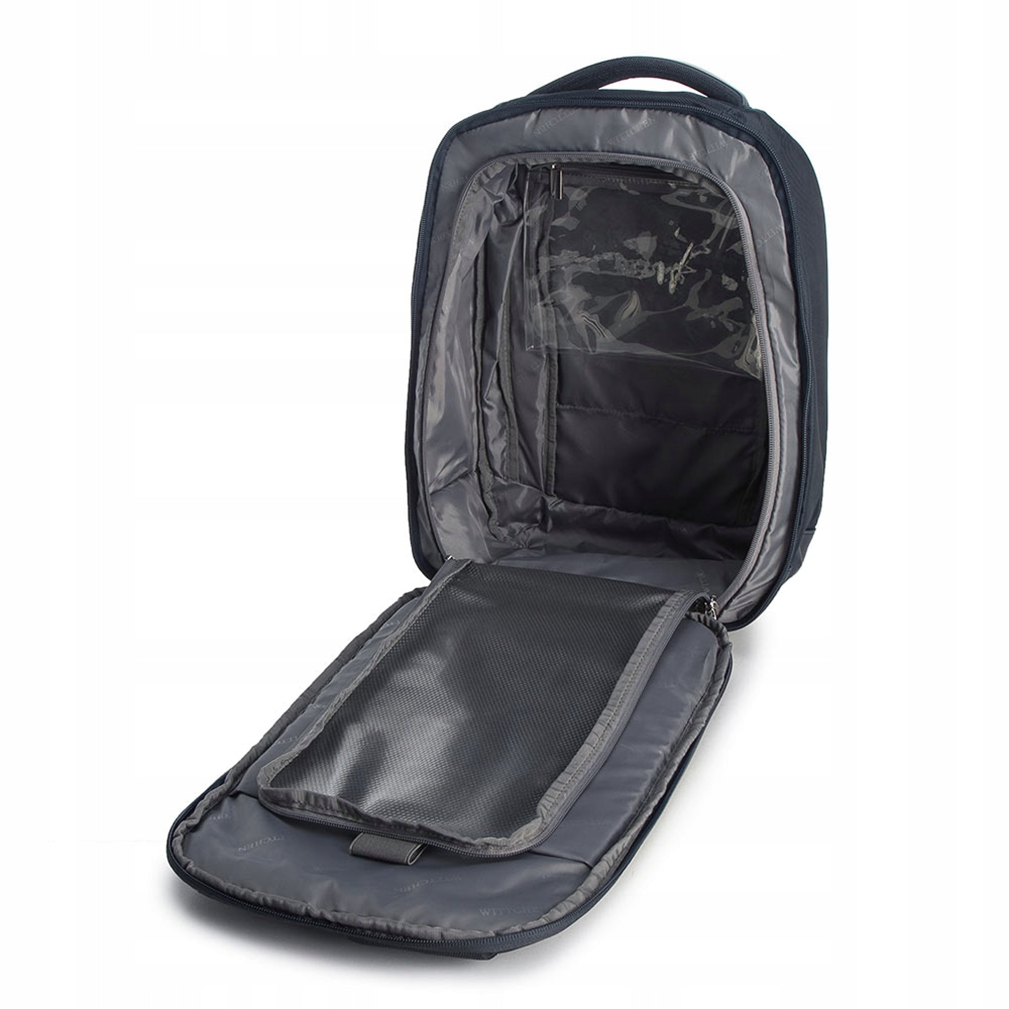 WITTCHEN backpack for aircraft navy blue Main pattern plain