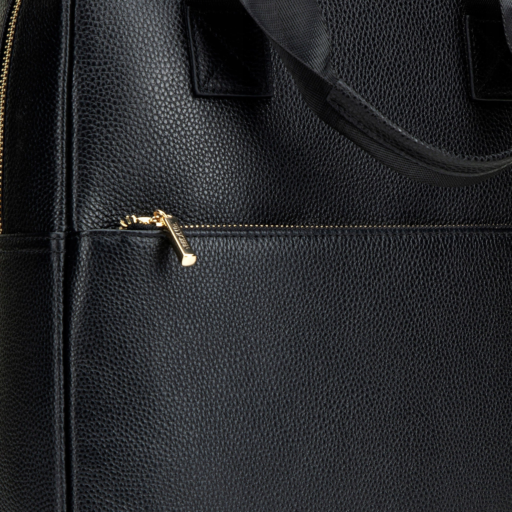 WITTCHEN elegant women's backpack in natural leather for laptop 15" black Main pattern plain
