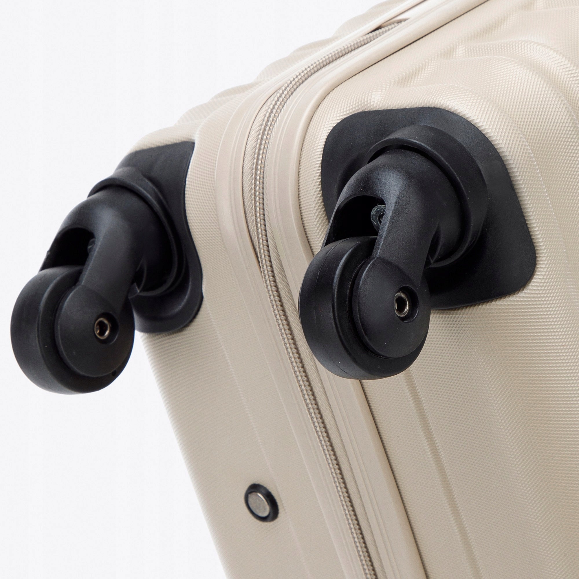 WITTCHEN large suitcase made of ABS beige Main pattern plain