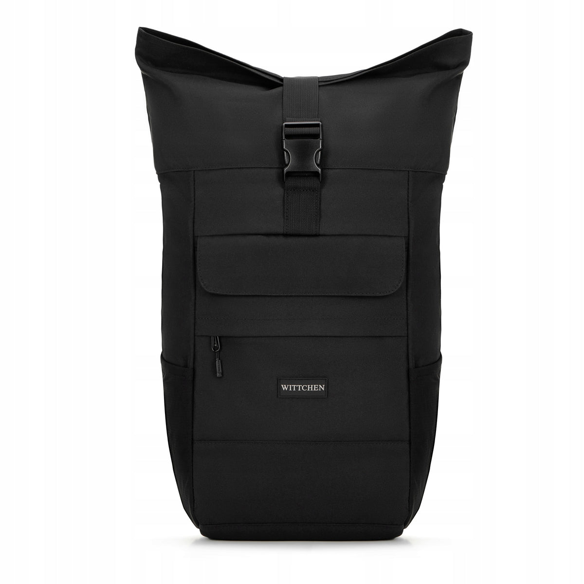 WITTCHEN multifunctional backpack for airplane black Main pattern plain
