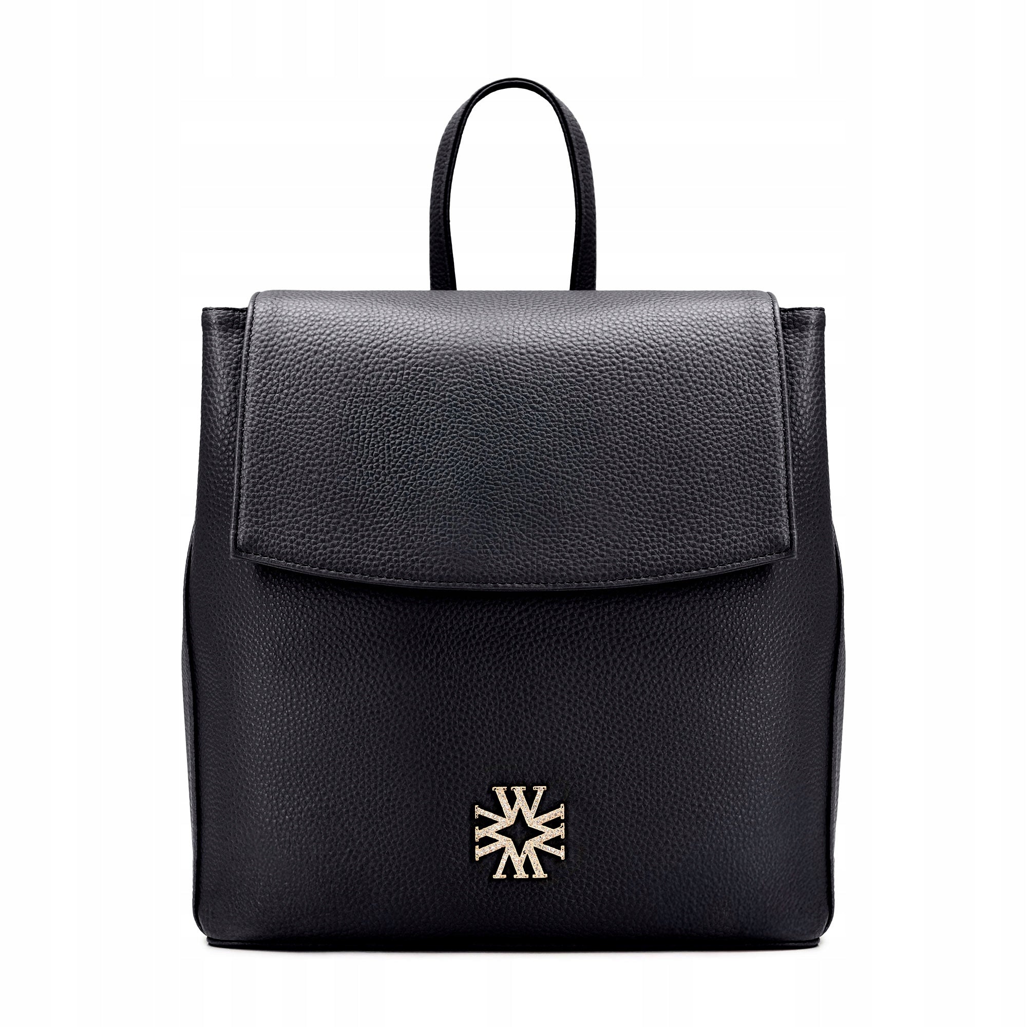 WITTCHEN two-chamber women's imitation leather backpack black