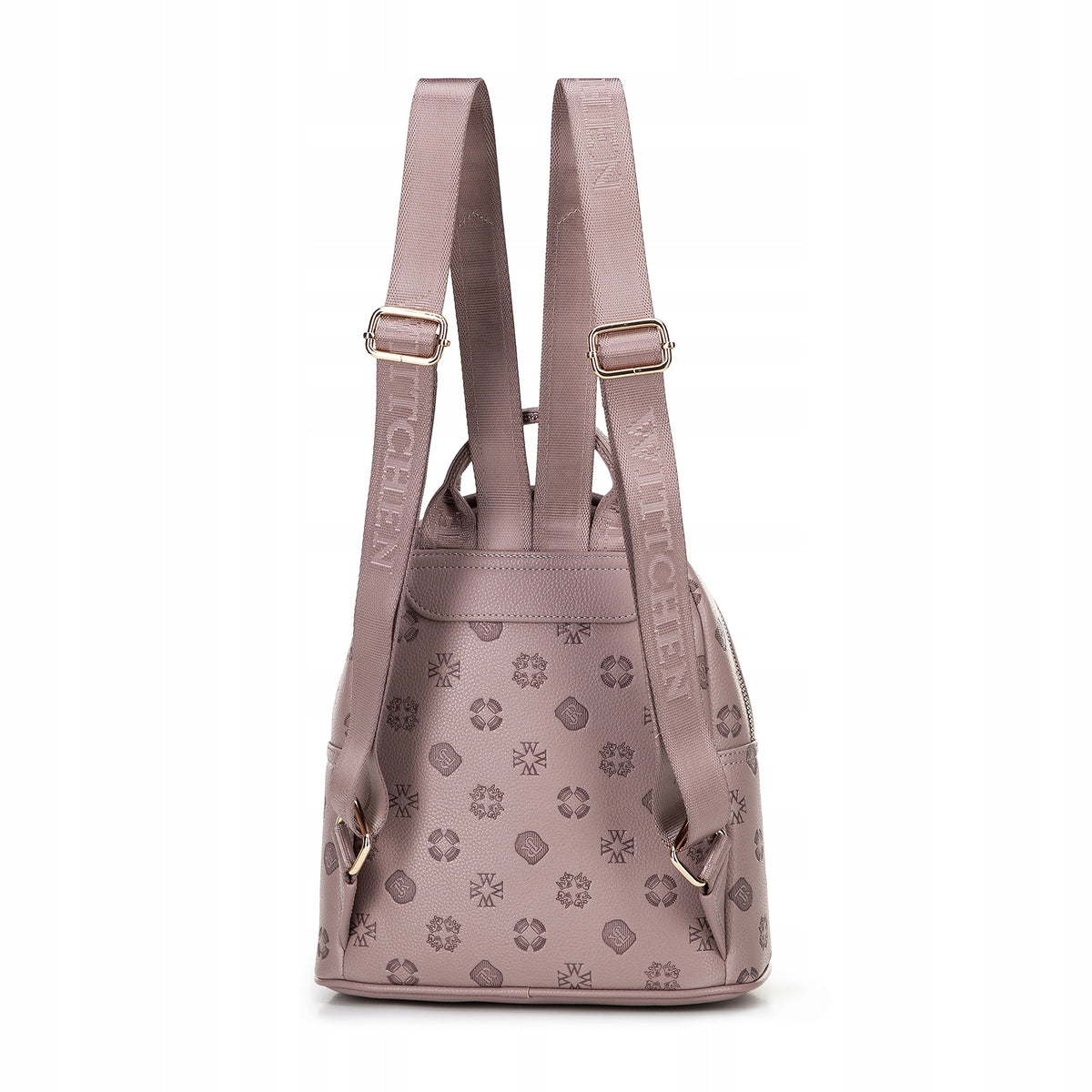 WITTCHEN women's imitation leather backpack extinguished pink Main pattern plain
