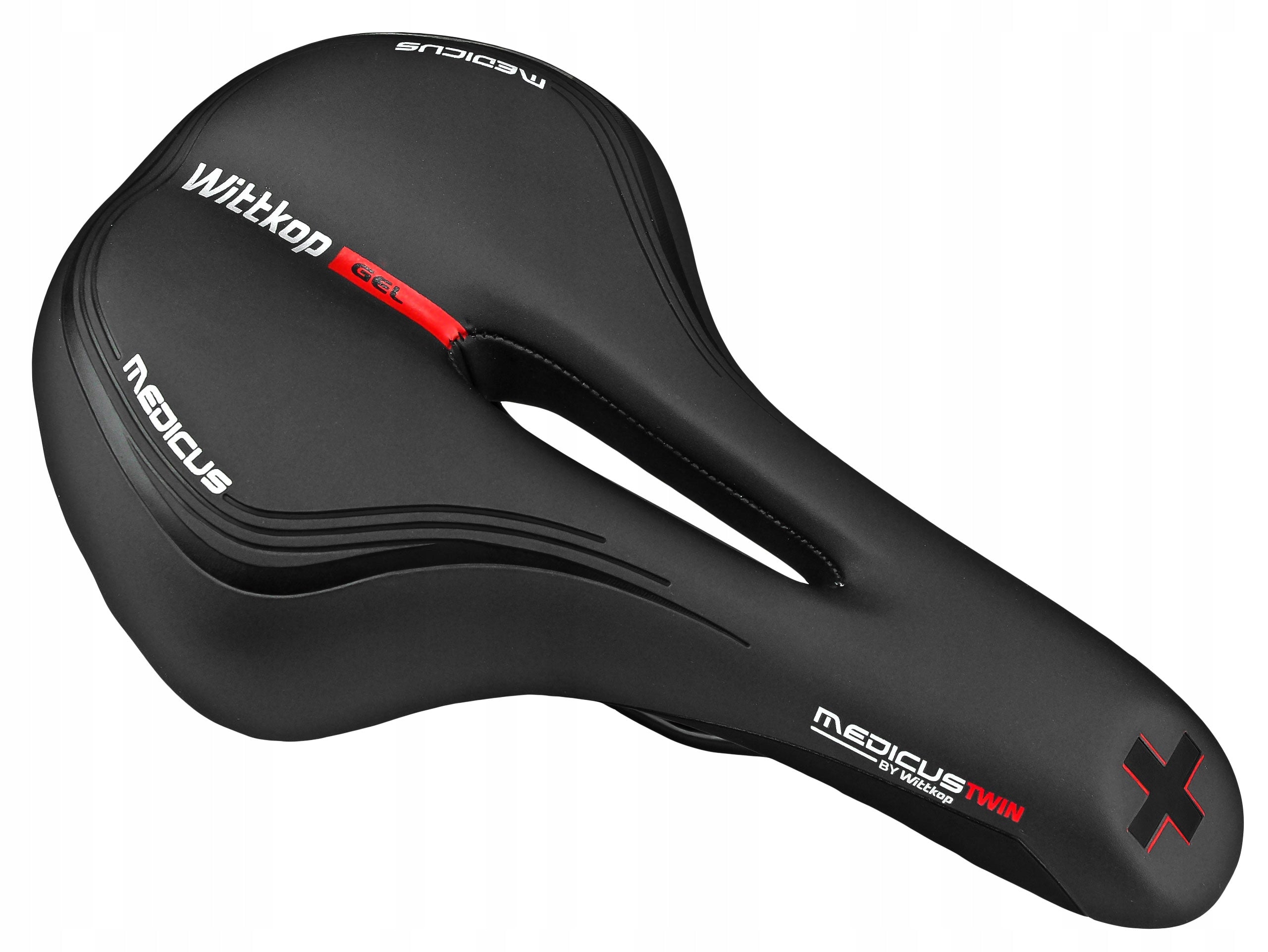 WITTKOP MEDICUS TWIN 1.0 GEL TREKKING BICYCLE SADDLE SOFT Brand Wittkop