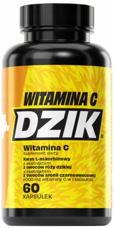 WK DZIK Vitamin C 900 mg WILD ROSE IMMUNITY 60 capsules