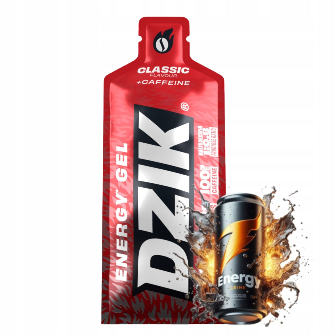 WK Dzik Energy gel 66G taste energy carbohydrates caffeine running