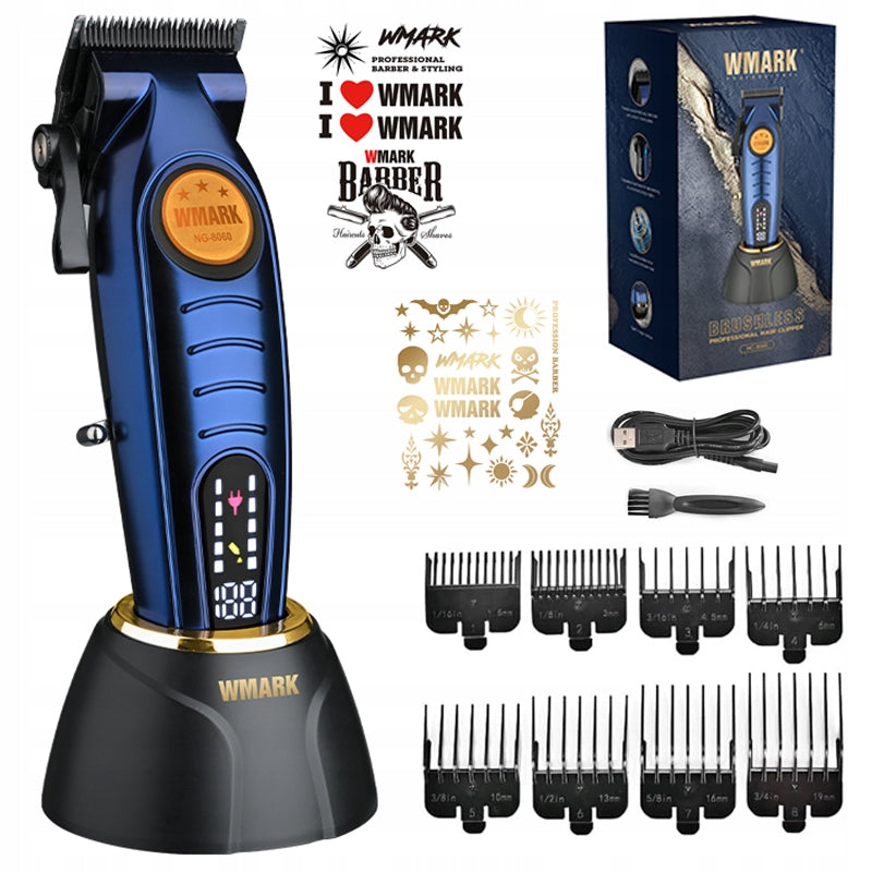 WMARK NG-8060 Hair Clipper Professional Barber Brushless Motor