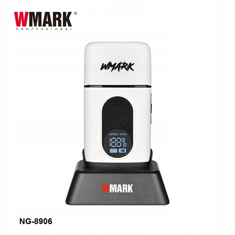 WMARK NG-8906W Barber Shaver UV 9500 RPM Hair & Beard Shaver Brand WMARK