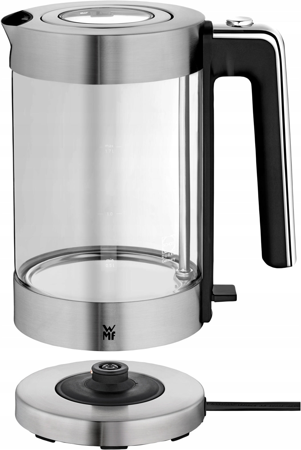 WMF Electric kettle Lono 1,7l 3000W glass Dominant color clear