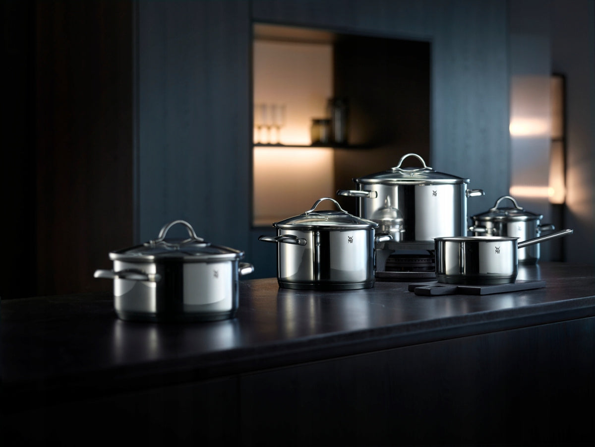 WMF Pot set with lids Provence Plus 9el induction steel gas Material stainless steel