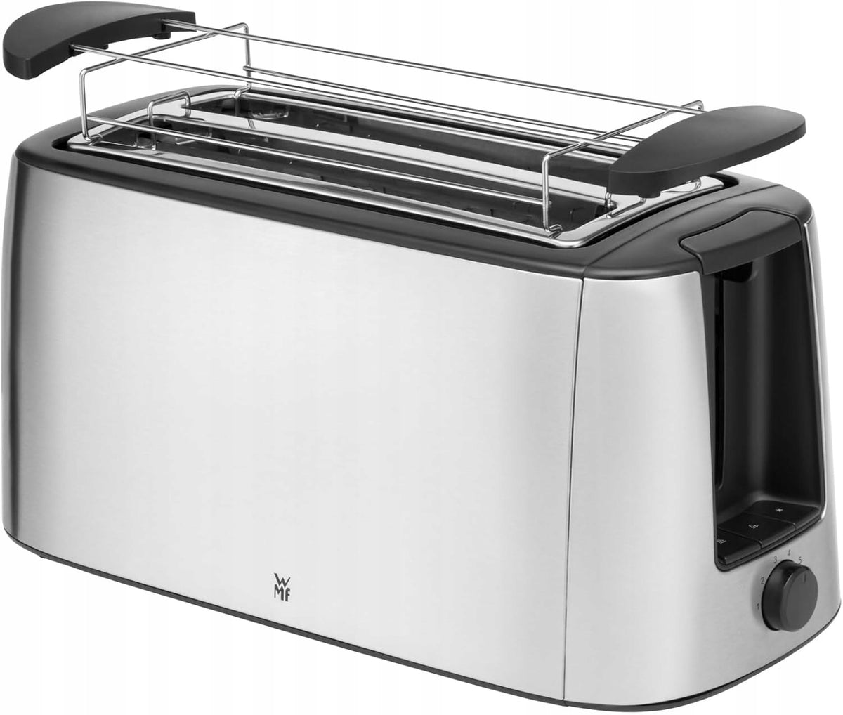 WMF Toaster 4 Slots 1550W Defrosting Silver Black Drawer