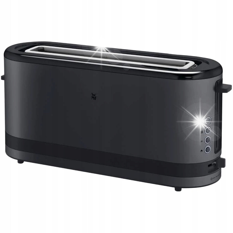 WMF Toaster Kitchenimis Long Deep Black Toaster Black for Toast