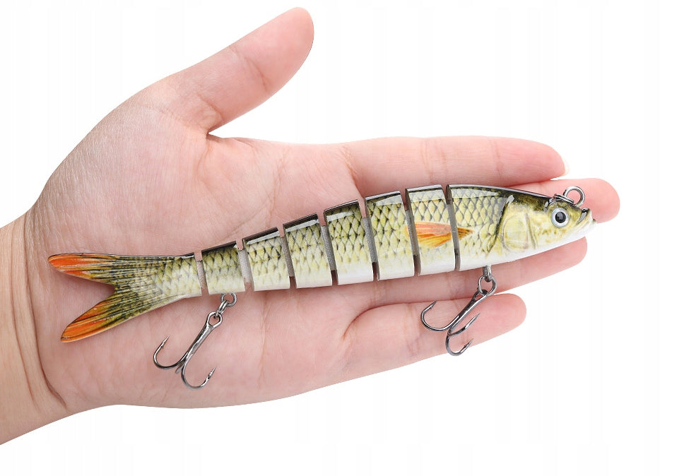 WOBBLER BROKEN F146 GREEN REALISTIC LURE FOR PIKES/SANDERS EAN (GTIN) 5905369280184