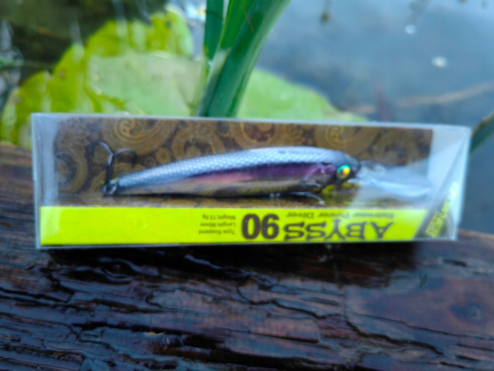 WOBBLER SINKING DAMIKI ABYSS 90 mm 13 g. - 3M for zander and pike #03 Model ABYSS 90