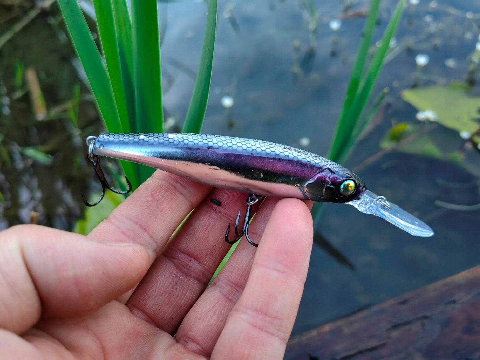 WOBBLER SINKING DAMIKI ABYSS 90 mm 13 g. - 3M for zander and pike #03