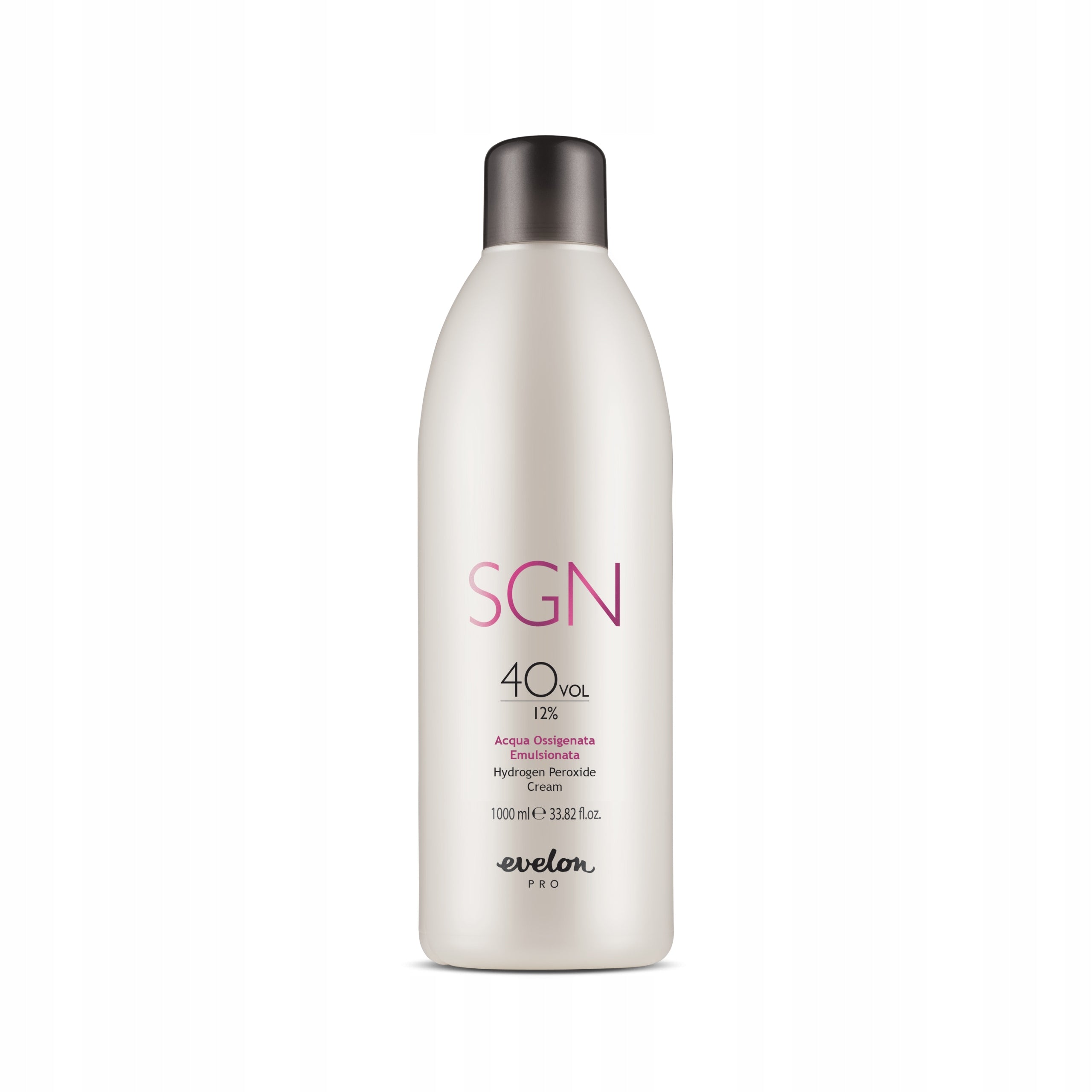 Oksidantas Evelon Pro SGN Hydrogen Peroxide 40 vol 12 %, 1000 ml