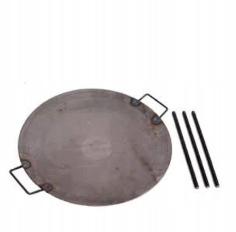 WOK PAN FOR FIRE 55cm THICK SHEET METAL 3 GRILL EAN (GTIN) 5905344581923