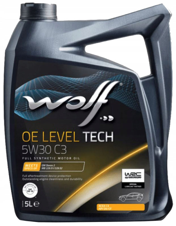 WOLF OE LEVEL TECH C3 5W30 - 5L