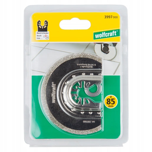 WOLFCRAFT 85mm sectional saw blade Packaging status original